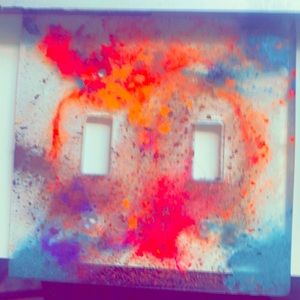 Handmade light switch cover